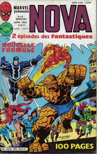 Scan de la Couverture Nova n 66